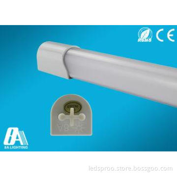 1200lm 3000k D shape G13 pin LED T8 Tube Light , LED 3ft Tu